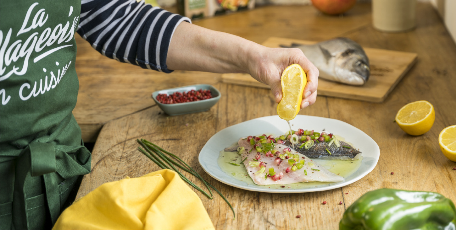Présentation Cuisine au vin